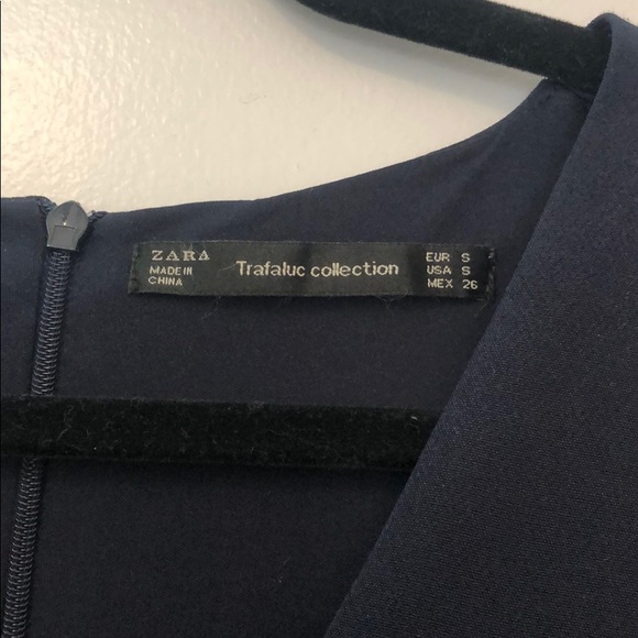 Navy romper with pockets - Picture 4 of 4